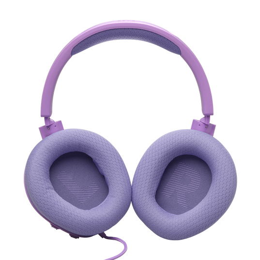 JBL Quantum 100M2 - Purple - Wired over-ear gaming headset with detachable mic and mute option - Detailshot 4